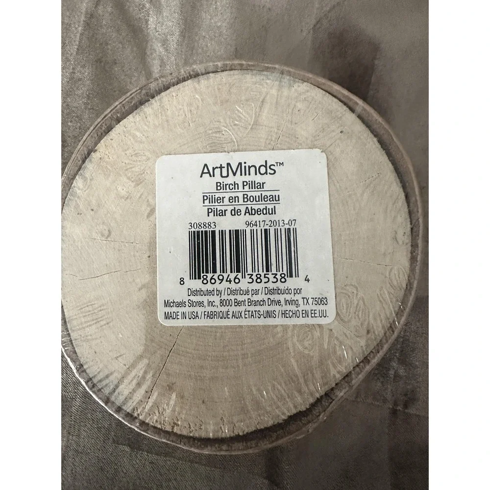ArtMinds Birch Wood Rounds Slice Natural Unfinished Craft Decor Lot Of 6 USA - Picture 13 of 16